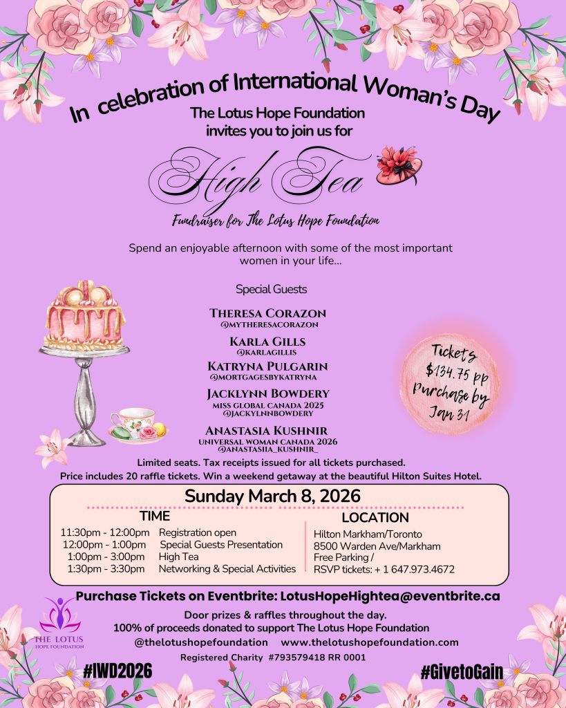 High Tea invitation
